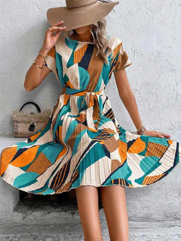 Levoire | Robe élégante imprimée