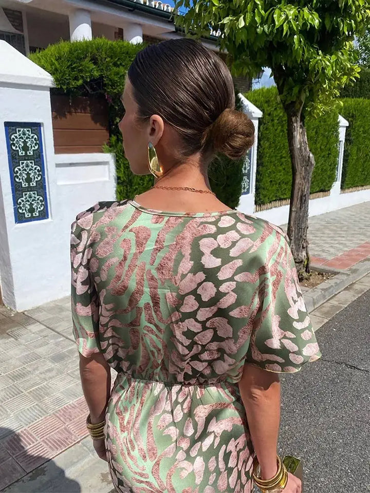 Levoire | Robe Maxi À Décolleté En V Pour Femmes