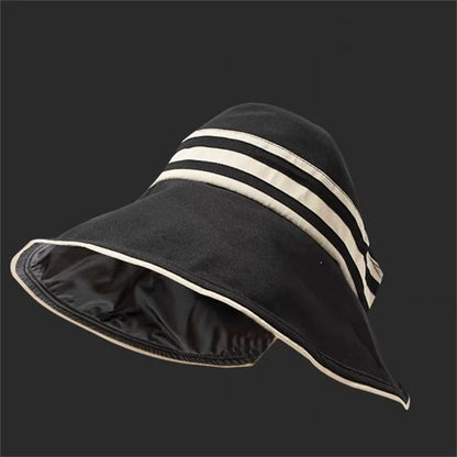 Levoire | Chapeau d'Été avec Style Élégant et Tissu Respirant pour Femme Noir