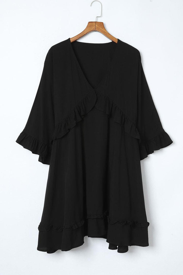 Levoire | Élégante Robe Minironde Noire