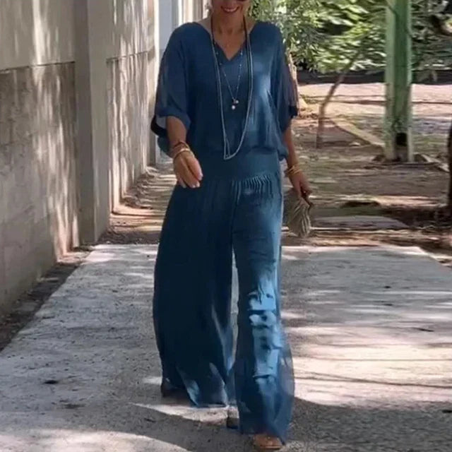 Levoire | Ensemble élégant en deux pièces en chiffon Meripihkanen
