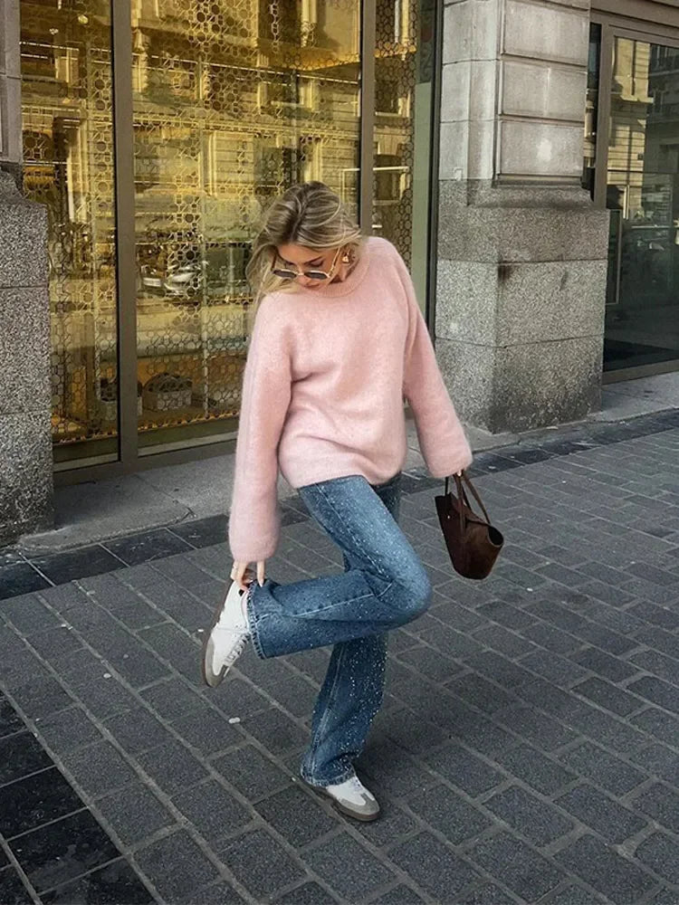 Levoire | Pull À Manches Longues Cozy Embrace En Tricot Doux