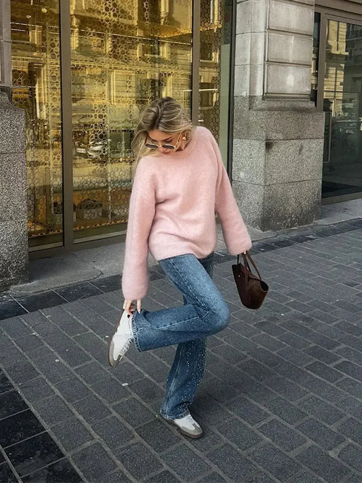 Levoire | Pull À Manches Longues Cozy Embrace En Tricot Doux