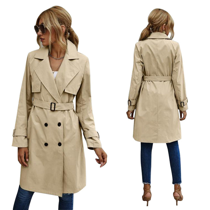 Levoire | Trench-Coat Long À Manches Avec Double Bouton
