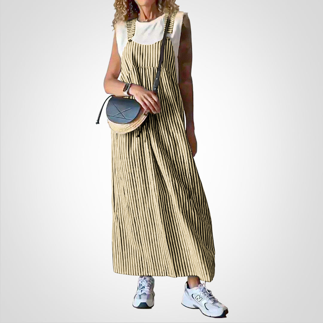 Levoire | Robe Rayée Décontractée Et Élégante Gul