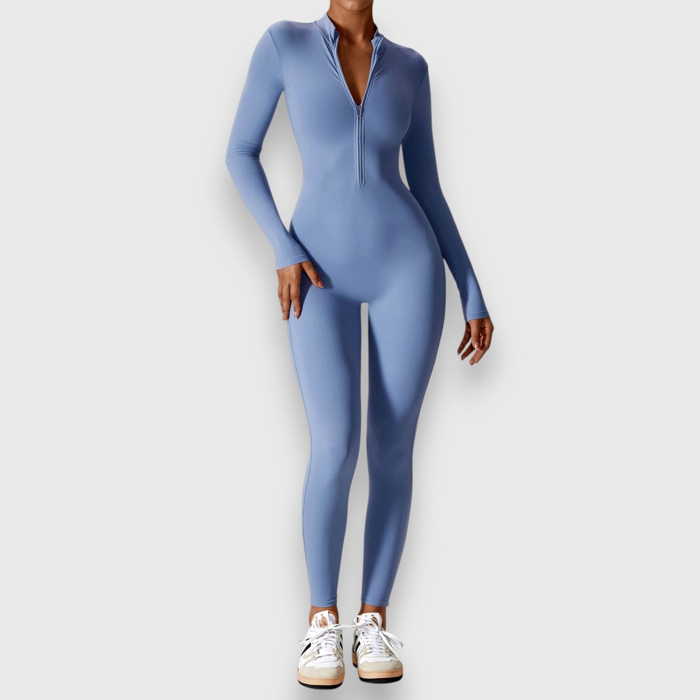 Levoire | Style Élégant Combinaison Longue Bleu