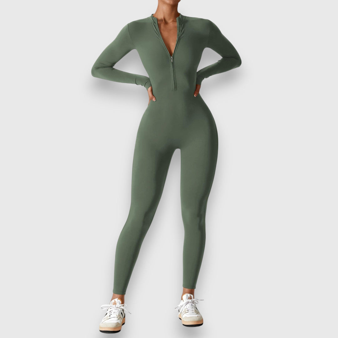 Levoire | Style Élégant Combinaison Longue Olive