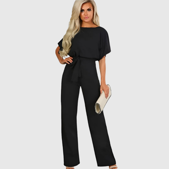 Levoire | Combinaison Élégante Avec Détail De Nœud Noir