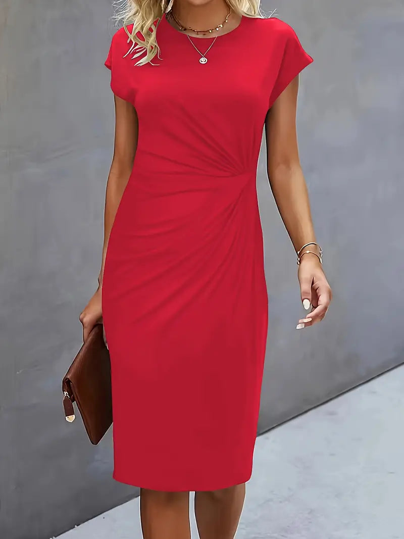 Levoire | Robe Midi Intemporelle Rot