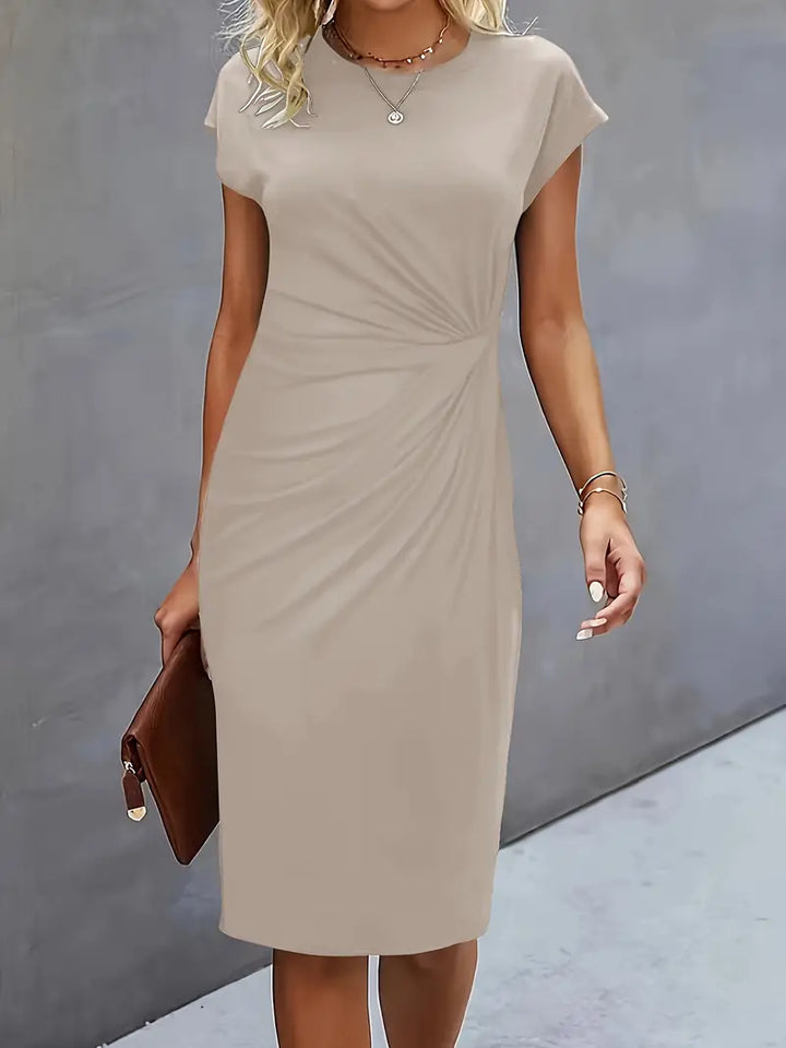 Levoire | Robe Midi Intemporelle Beige