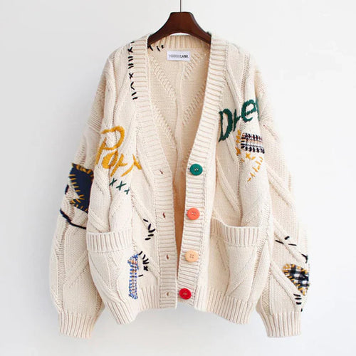 Levoire | Cardigan Avec Accents Patchwork