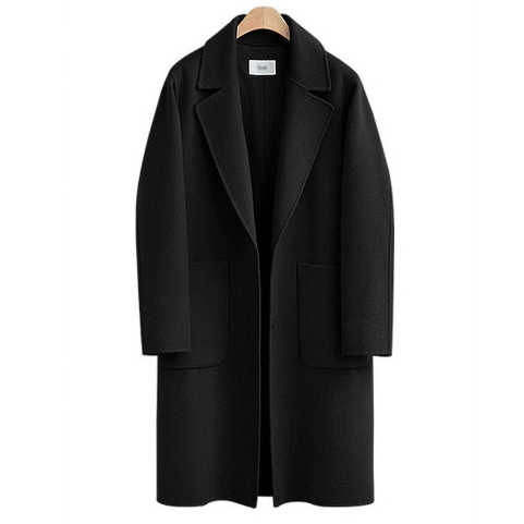 Levoire | Manteau Long Élégant Pour Femmes Noir