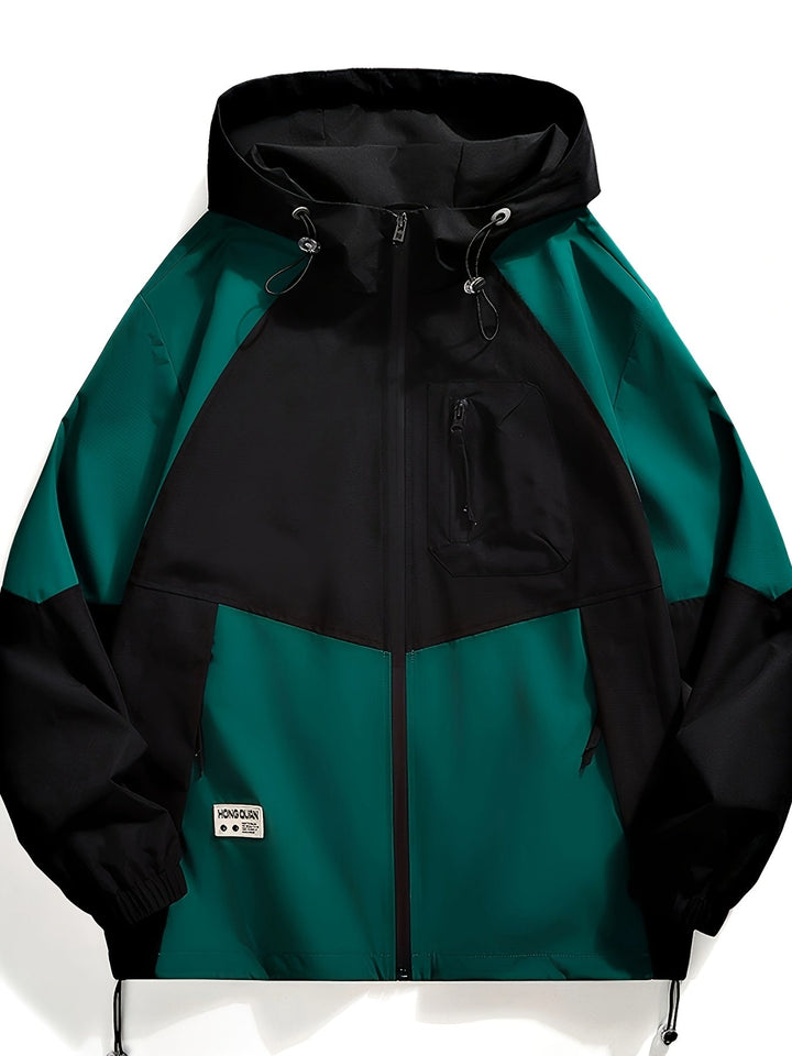 Levoire | Veste Coupe-Vent Élégante Avec Design Déperlant Vert