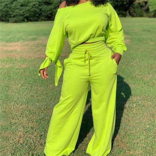 Levoire | Chemise longue avec pantalon taille haute