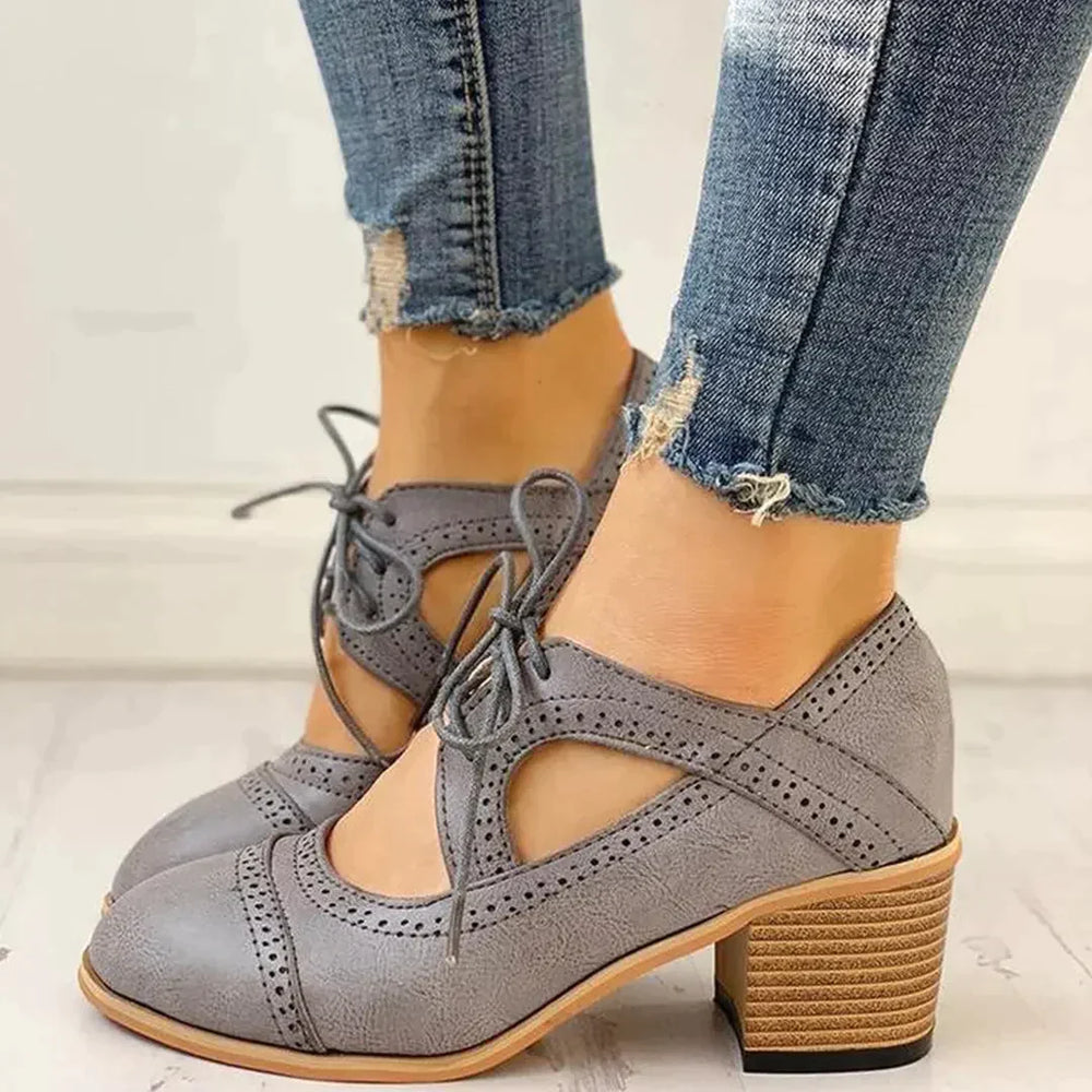 Levoire | Chaussure À Talons Élégante Gris