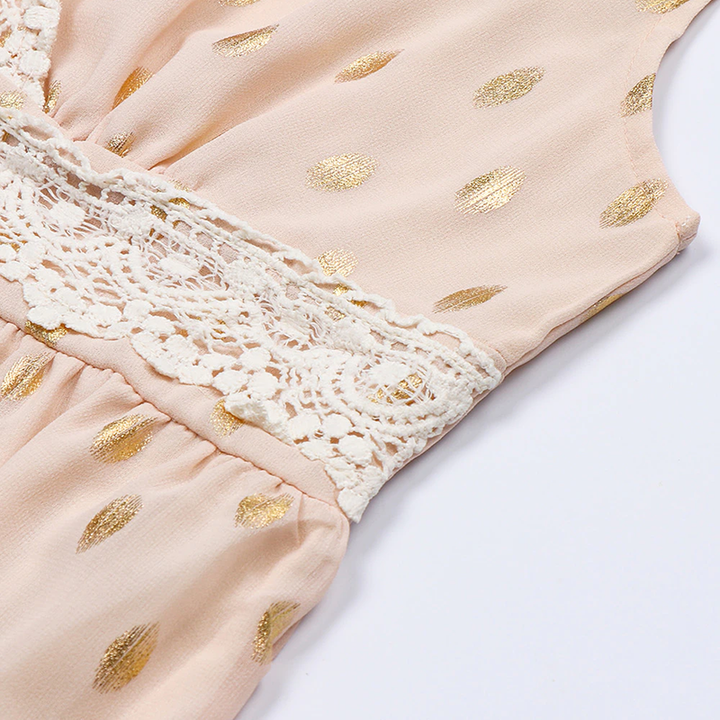 Levoire | Robe Maxi Belle Boho En Dentelle Robe D'Été Pour Toutes Les Occasions