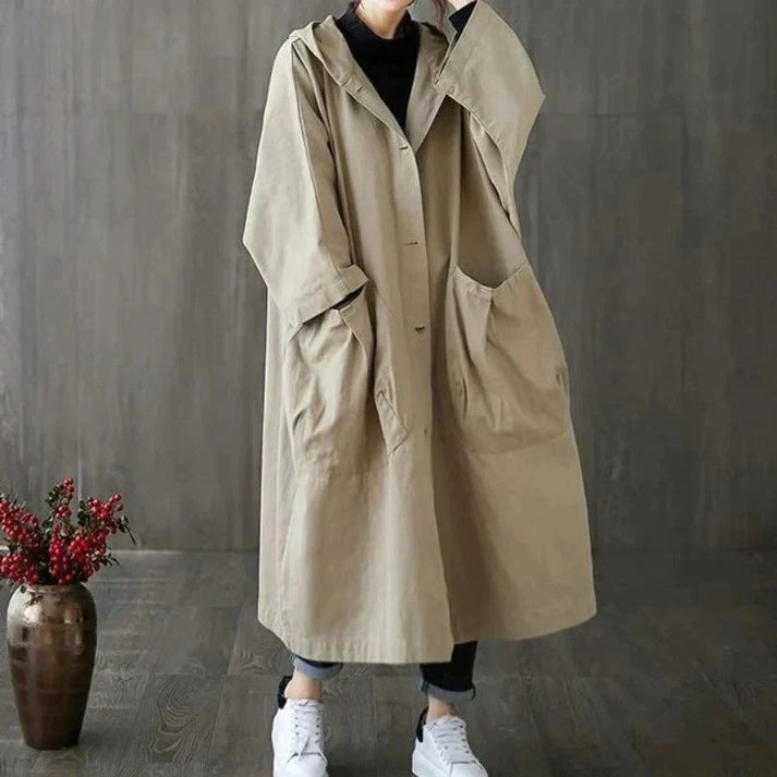 Levoire | Trench-Coat Pour Femmes Kaki