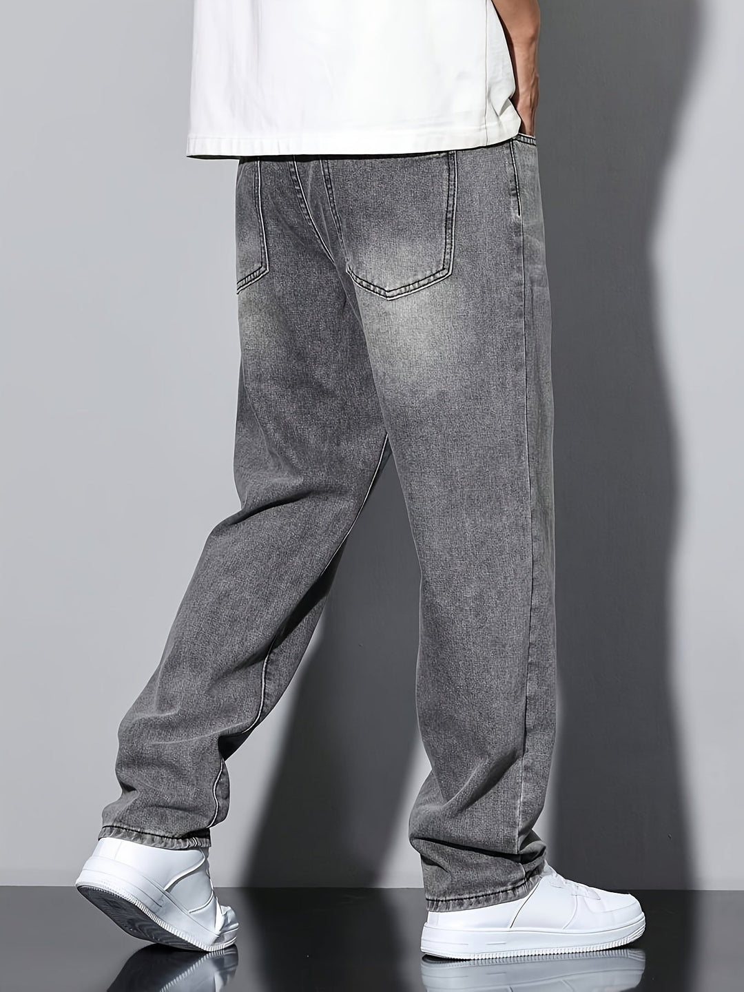 Levoire | Décontracté Loose Fit Straight Leg Jeans Pour Toutes Les Occasions