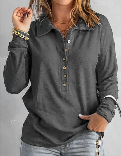Levoire | Blouse Élégante Avec Boutons Pour Femmes