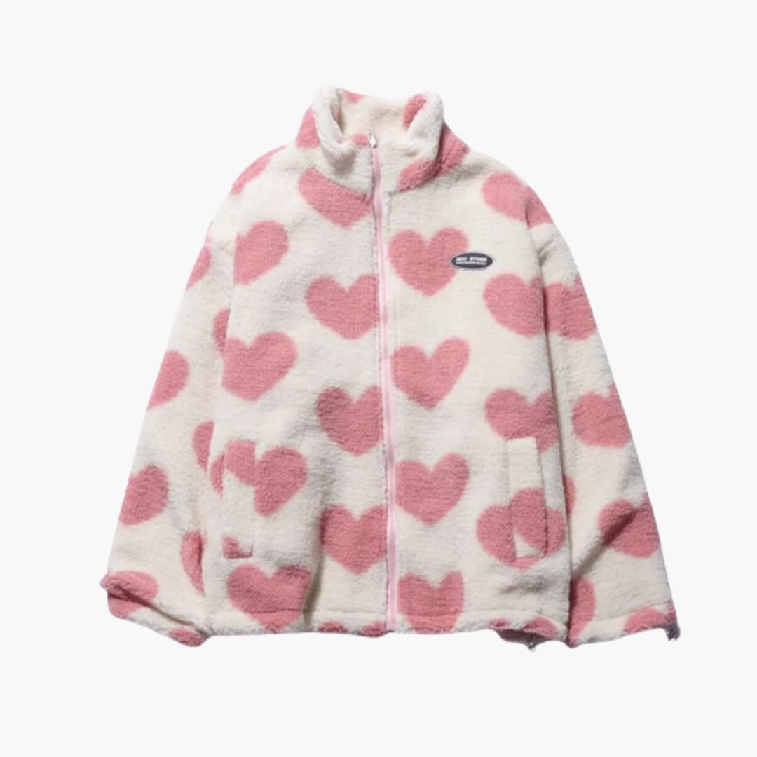 Levoire | Veste Réversible Doublée En Cœur