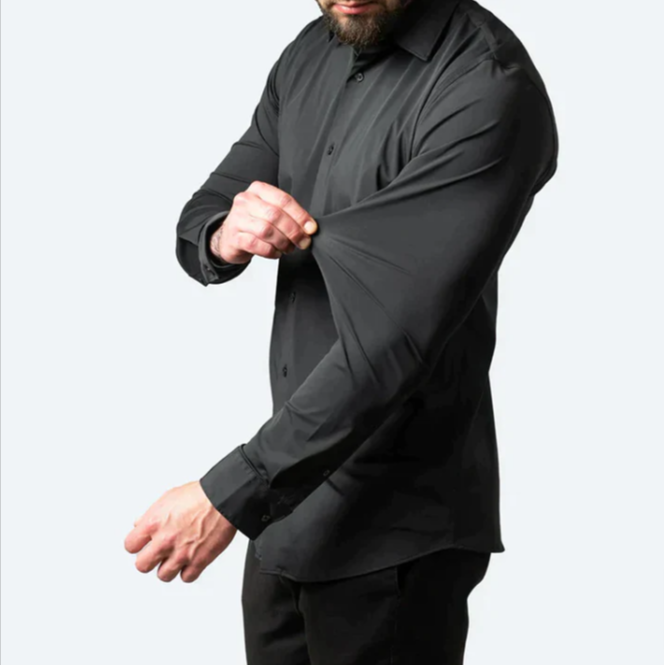 Levoire | Chemise Confortable Pour Hommes Avec Super Stretch