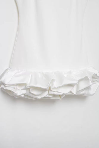 Levoire | Robe Courte Avec Détails Froncés