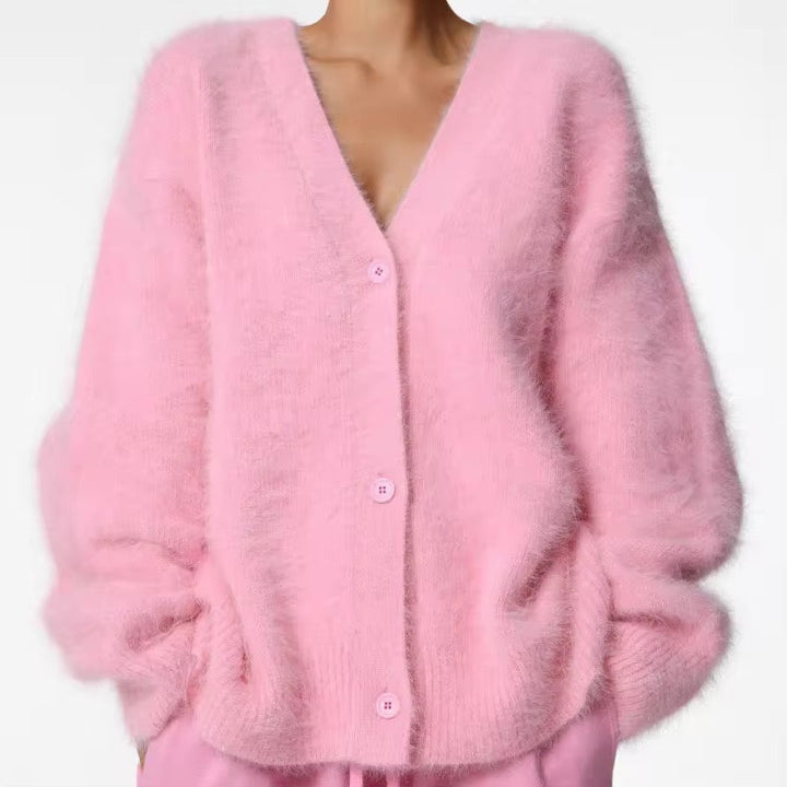 Levoire | Veste En Tricot Douillette Rosa