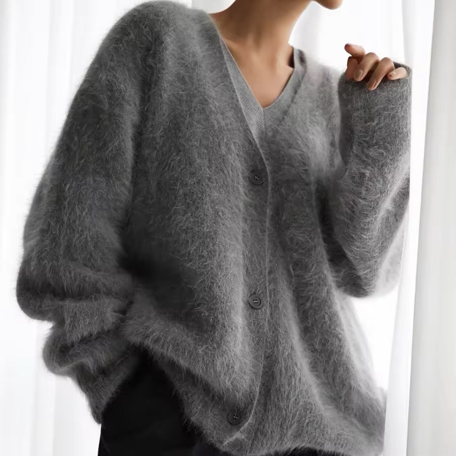 Levoire | Veste En Tricot Douillette Gris