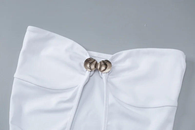 Levoire | Robe Maxi Élégante Avec Design Découpé