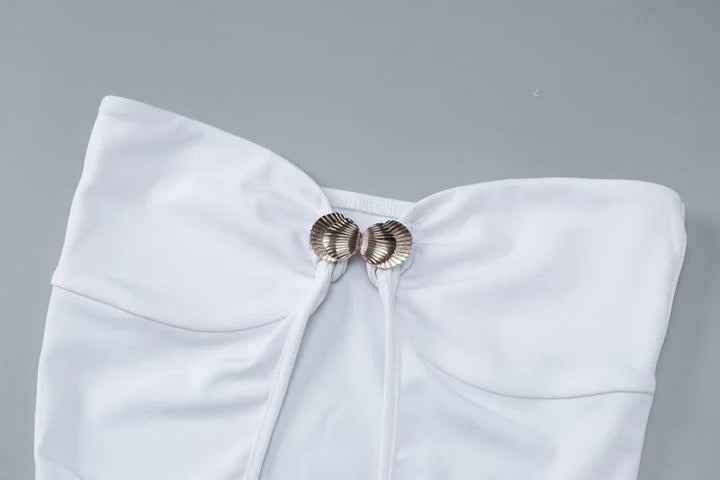 Levoire | Robe Maxi Élégante Avec Design Découpé
