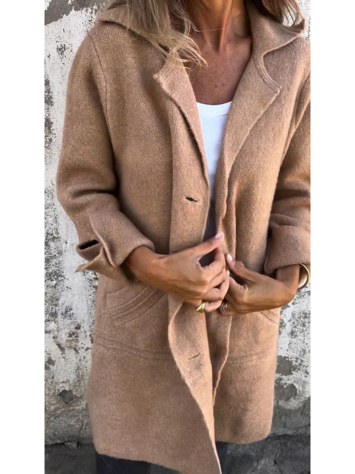 Levoire | Manteau Long Décontracté Beige