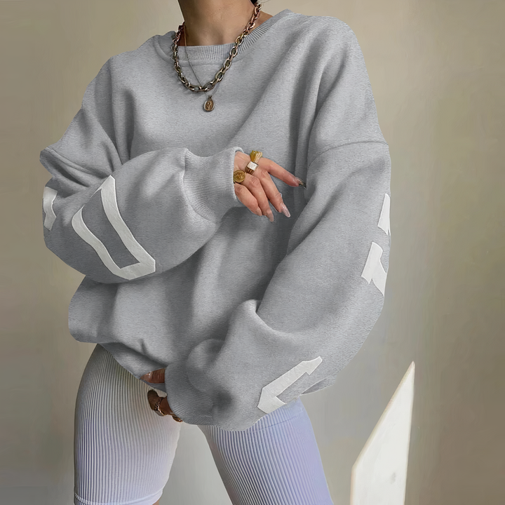 Levoire | Pull En Surpoids Tendance Pour Femmes Gris clair
