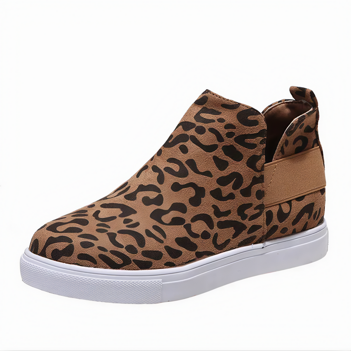 Levoire | Bottes À Talons À Roulettes Modernes Leopardi