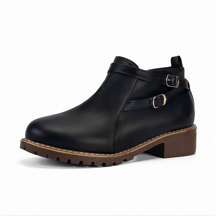 Levoire | Liukas Poches Latérales Zippées Boucles Bottines Noir