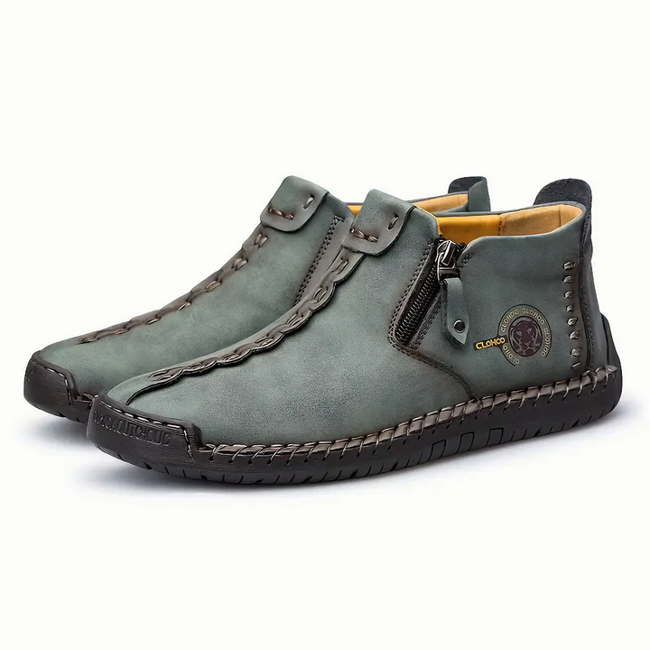 Levoire | Bottes De Cheville Imperméables Liukas Avec Fermeture Éclair Gris