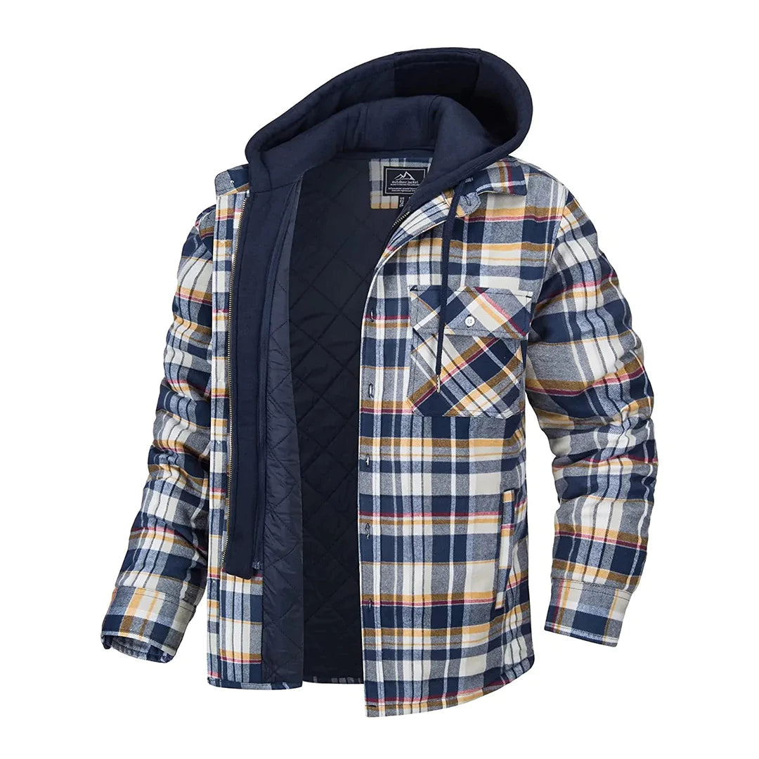 Levoire | Veste À Carreaux Pour Hommes Stil B