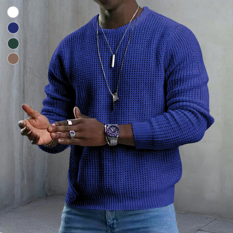 Levoire | Col Rond Pull Minimaliste Classe Pour Chaque Jour