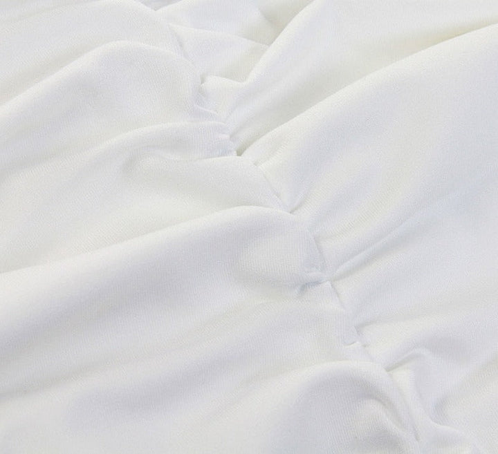 Levoire | Robe Mini À Volants Néon Épaules Dégagées