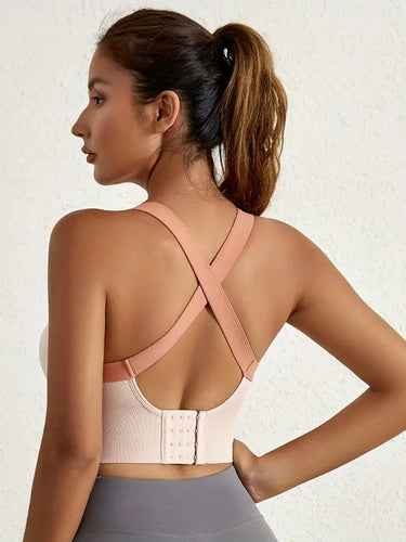 Levoire | Sport Bra Respirant Dos Croisé Workout Bra