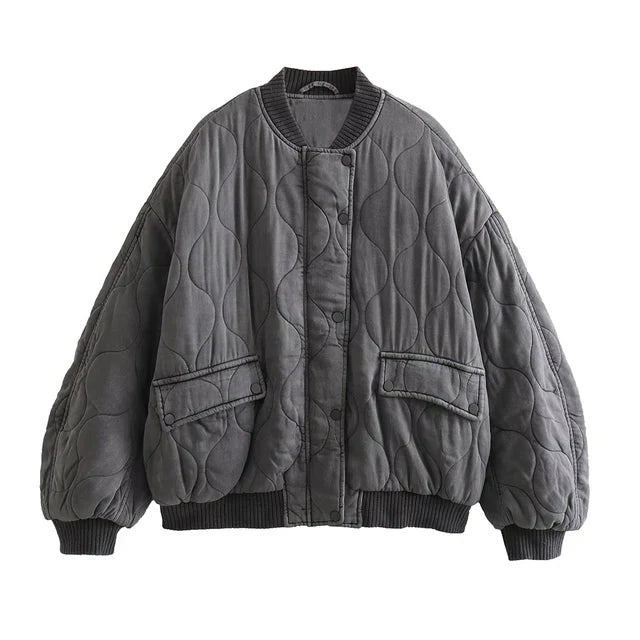 Levoire | Vestiaire Assise Grise Bomberjacke Gris