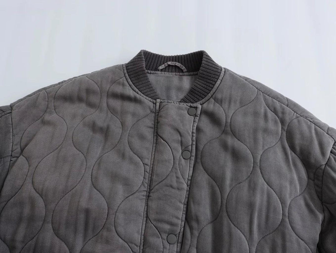 Levoire | Grande Taille Veste Bombardier Avec Design Doublé Pour Femmes