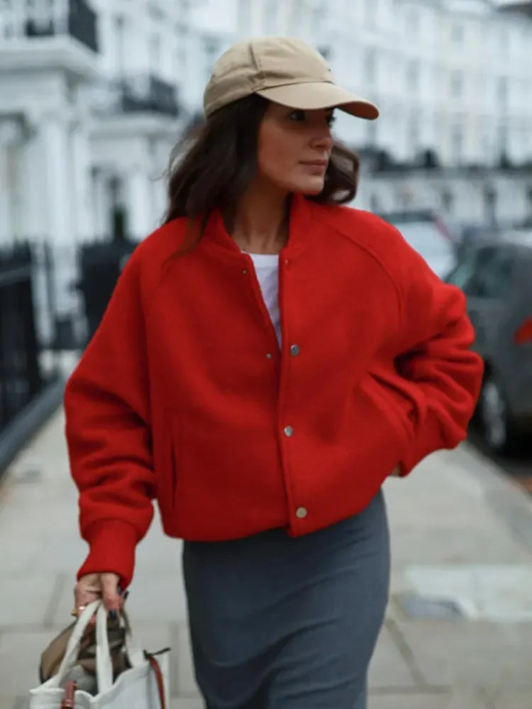 Levoire | Veste Bomber À Col Montant