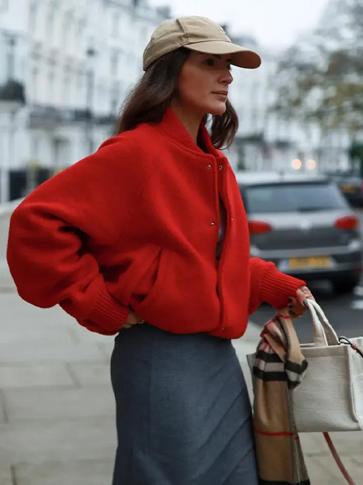 Levoire | Veste Bomber À Col Montant