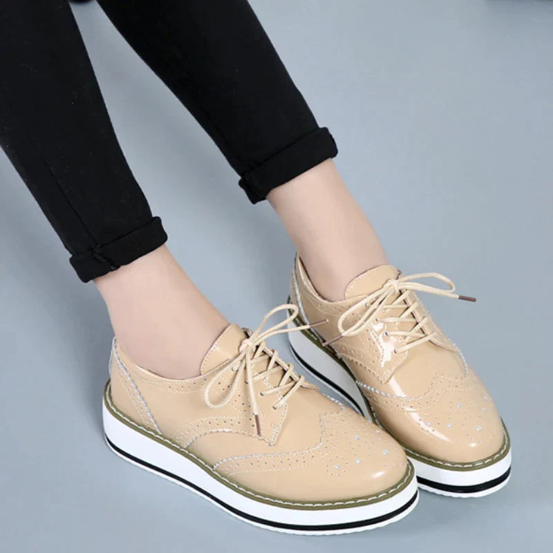 Levoire | Chaussure Orthopédique Durable À Lacets Avec Semelle Épaisse