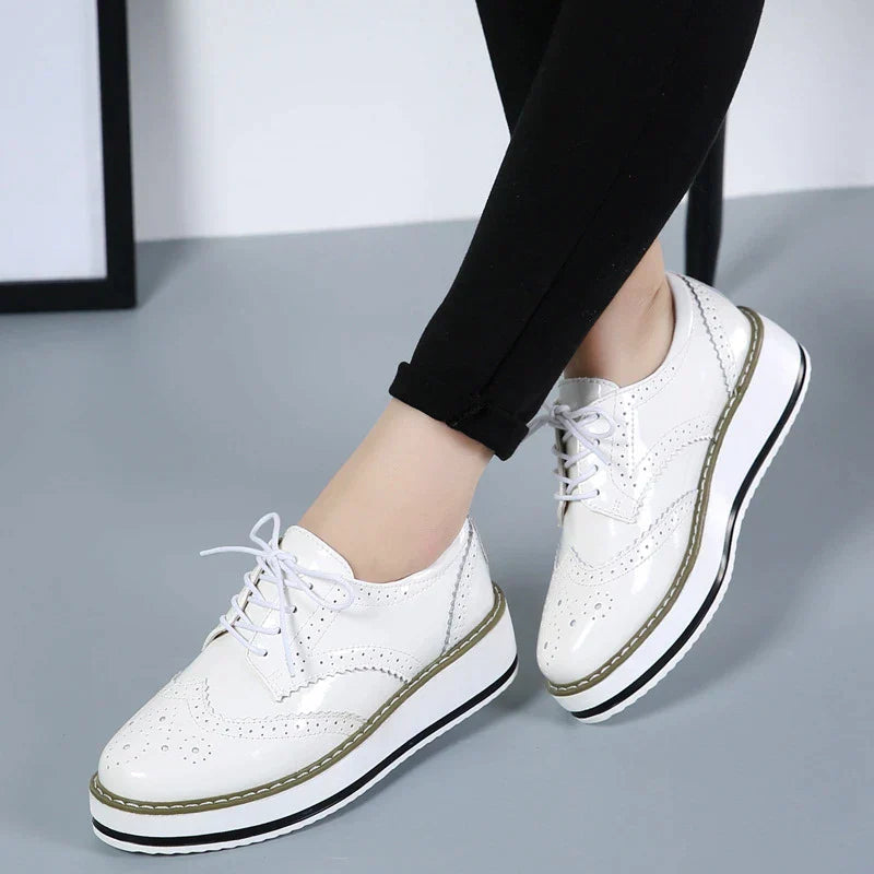 Levoire | Chaussure Orthopédique Durable À Lacets Avec Semelle Épaisse