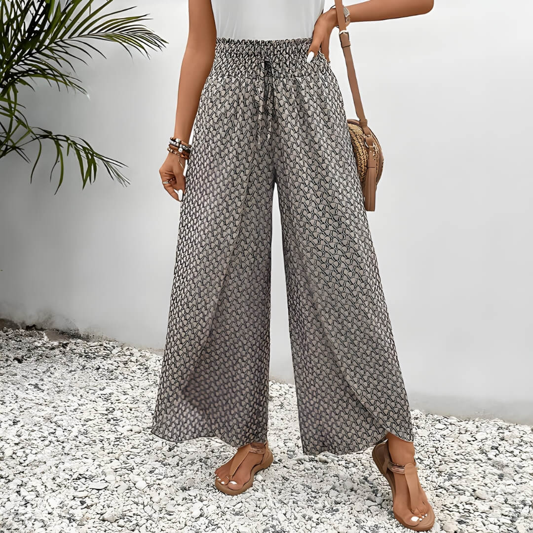Levoire | Pantalon À Jambe Large Noir