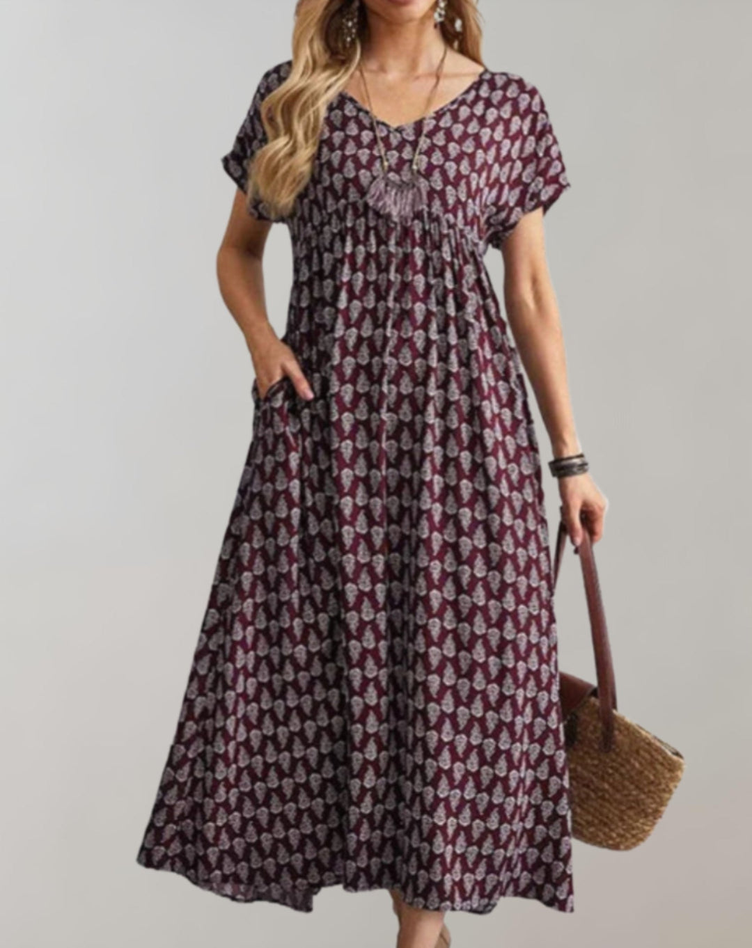 Levoire | Robe D'Été Longue Robe De Plage Lumineuse