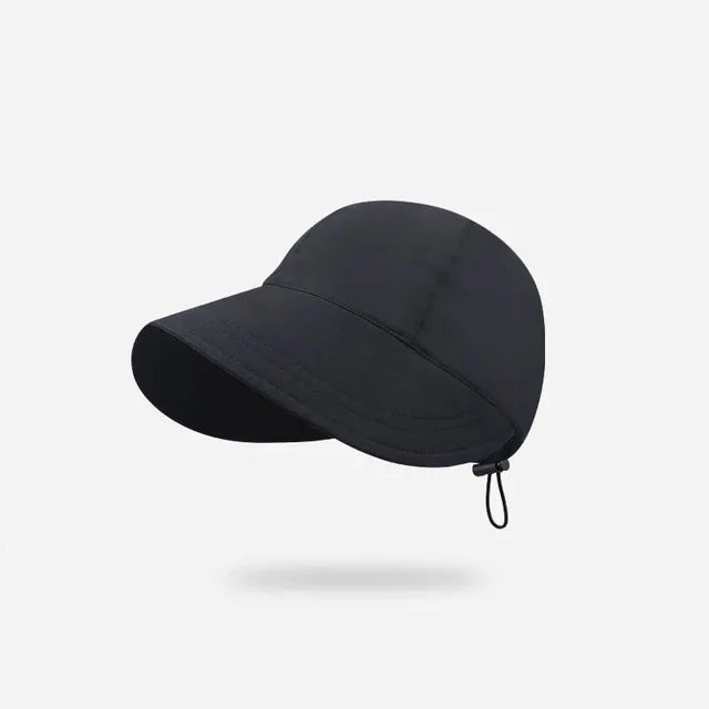 Levoire | Chapeau de soleil avec Large Bord et Matériaux Respirants pour Aventures Estivales Noir