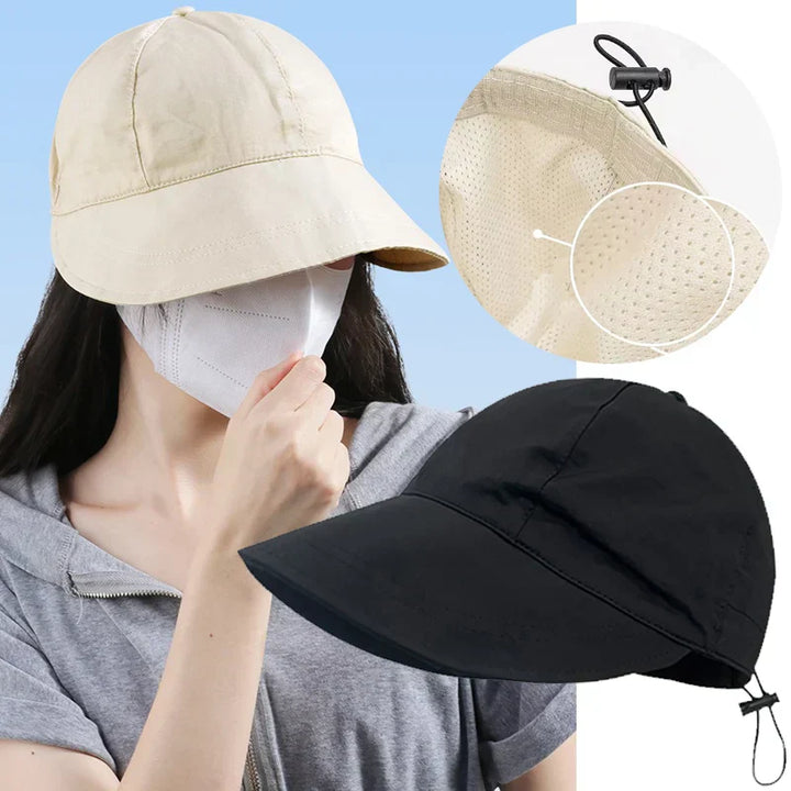 Levoire | Chapeau de soleil avec Large Bord et Matériaux Respirants pour Aventures Estivales