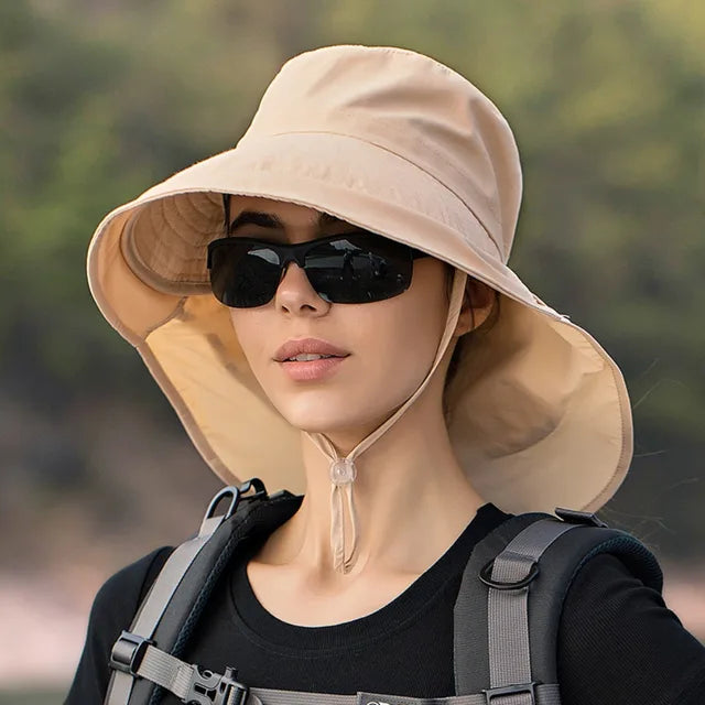Levoire | Chapeau d'été avec Style Élegant et Protection Solaire pour Aventures en Plein Air Beige